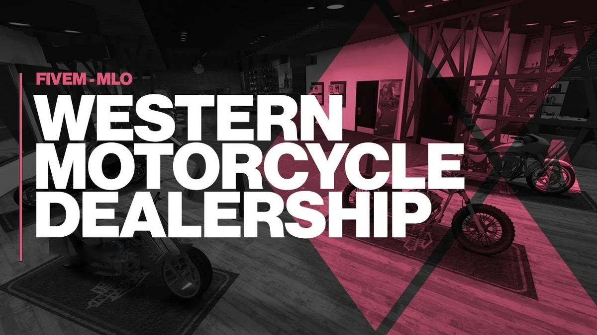 Western Motorcycle Dealership MLO – Fully Open Source FiveM Interior